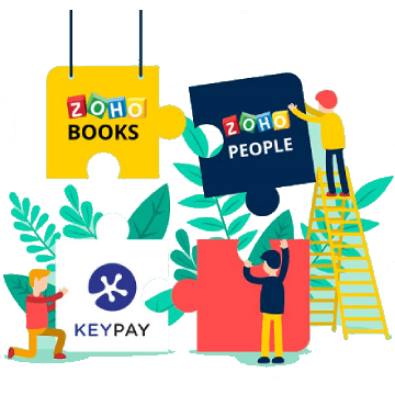 KeyPay Integration with Zoho Books