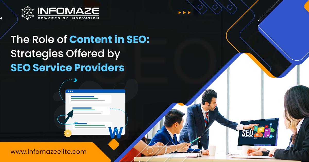 Strategies Offered by SEO Service Providers